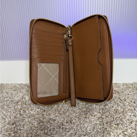 Michael Kors Tan Wristlet Clutch - Picture 2 of 2